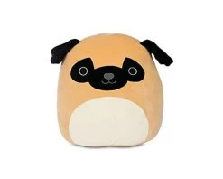 Squishmallows Official Kellytoy Plush 8 Inch Squishy Soft Plush Toy Animals (Prince Pug)