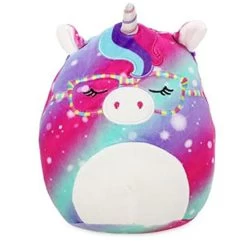 Squishmallows Official Kellytoy Plush 8 Inch Squishy Soft Plush Toy Animals (Kimia Unicorn (Glasses))