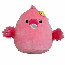 Squishmallows Official Kellytoy 5 Inch Soft Plush Squishy Toy Animals (Cookie Flamingo)