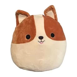 Squishmallows Official Kellytoy 10 Inch Soft Plush Squishy Toy Animals (Reginald The Corgi Dog)