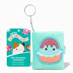 Squishmallows™ Ice Cream Mini Notebook Keychain