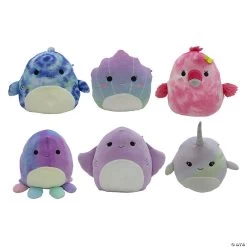 16" Squishmallows™ Sea Life Sqaud Stuffed Animal Assortment - 6 Pc.