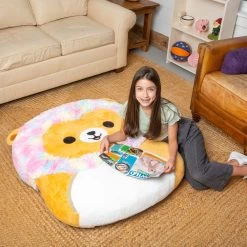 BigMouth X Squishmallows Leonard The Lion Inflat-A-Pal -Squishmallows Toys 22 BOF 4415 Leonard the Lion Inflatapal Life1