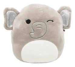 Squishmallows - 8" Plush - Cherish The Grey Eleph