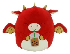 Squishmallows - Baiden The Boba Red Dragon - 12" -