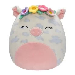 Squishmallows - 7.5 - Rosie The Hippie White Pig -
