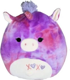 Squishmallows - 12" - Lola The Purple Unicorn - He