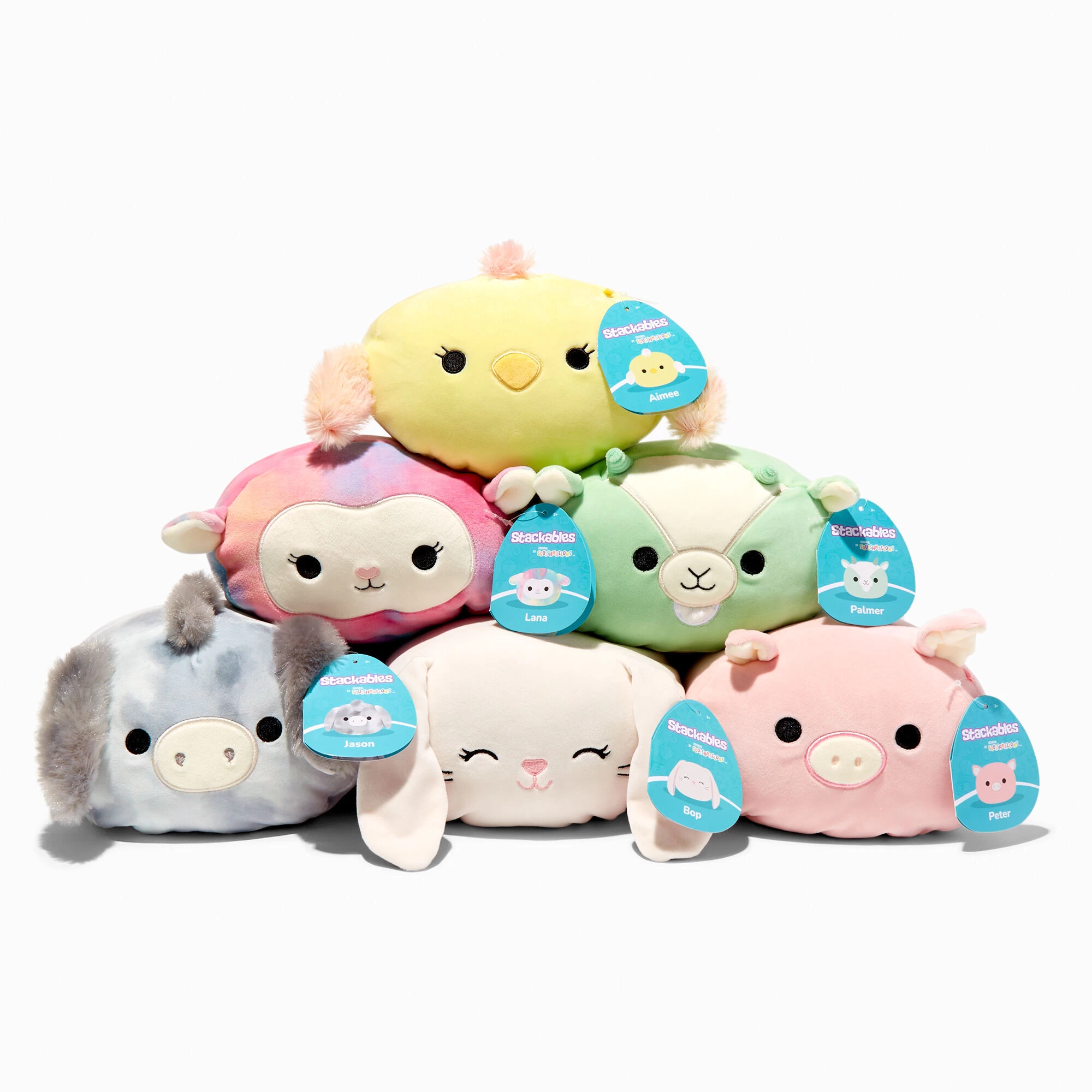 Squishmallows™ 8" Spring Stackable Collection Plush Toy - Styles May Vary 3 Squishmallows™ 8" Spring Stackable Collection Plush Toy - Styles May Vary