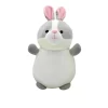 Squishmallows 12-inch HugMee Grey & White Bunny
