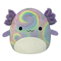 Squishmallows 8" Little Plush Rainbow Axolotl