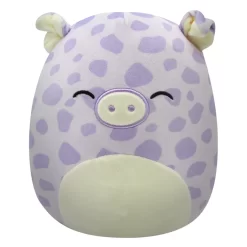 Squishmallows 8-Inch Purple Spotted Pig