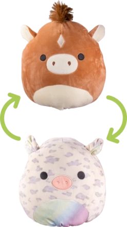 Squishmallows - 12" Flip Mallows - Philip & Nia