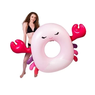 BigMouth Inc. Squishmallows Cailey The Crab Pool Tube Float 4 BigMouth Inc. Squishmallows Cailey The Crab Pool Tube Float - Image 2