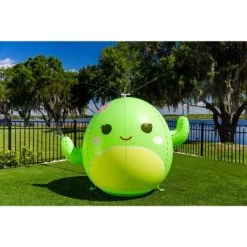 BigMouth Inc. Kids' Squishmallows Maritza The Cactus Inflatable Sprinkler