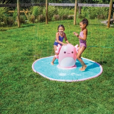 BigMouth Inc. Squishmallows Sprinkler Splash Pad - Archie The Axolot