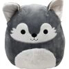 Squishmallows - 12" Willy The Grey Wolf - Wildern 1 Squishmallows - 12" Willy The Grey Wolf - Wildern -Squishmallows Toys SQ3526b
