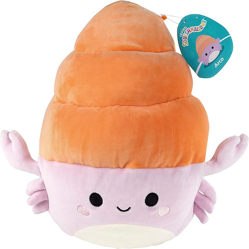 Squishmallows 10" Arco The Hermit Crab - Official Kellytoy New 2023 Plush - Cute And Soft Crab Stuffed Animal Toy - Great Gift For Kids 3 Squishmallows 10" Arco The Hermit Crab - Official Kellytoy New 2023 Plush - Cute And Soft Crab Stuffed Animal Toy - Great Gift For Kids