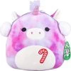 Squishmallows 10" Lola The Unicorn Plush - Official Kellytoy Christmas Plush Holiday Unicorn Stuffed Animal
